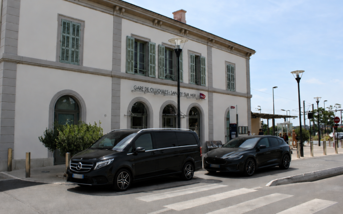 Transfert gare ollioules sanary