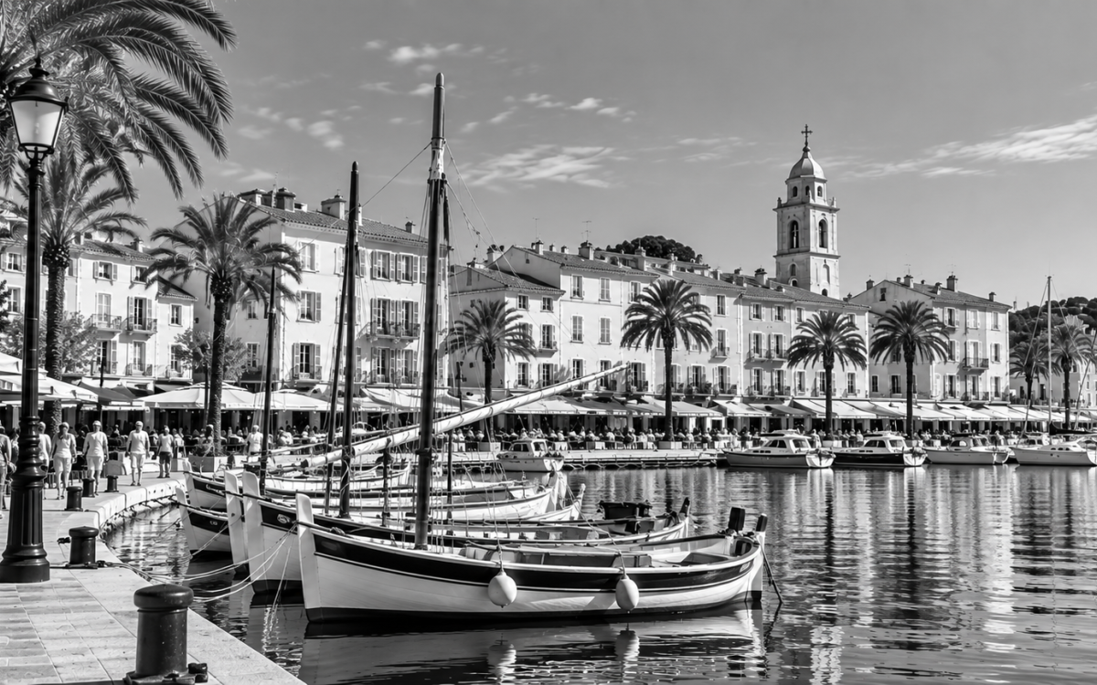 Port de Sanary-sur-Mer et ses pointus traditionnels