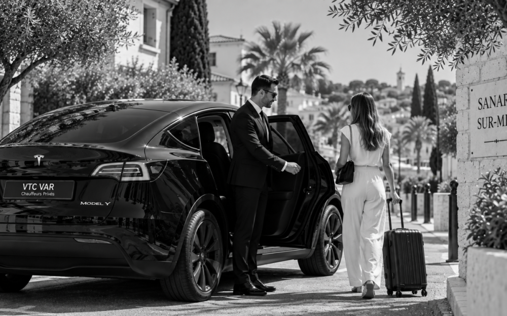 Transfert avec chauffeur privé de Sanary-sur-Mer vers l’Aéroport Marseille-Provence