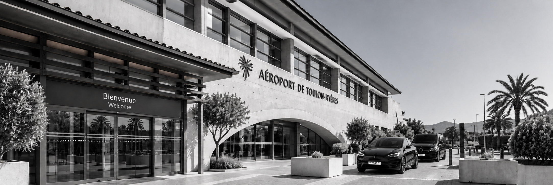 Transfert avec chauffeur à l’Aéroport Toulon-Hyères