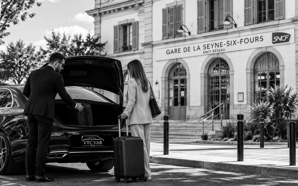 Chauffeur privé pour rejoindre la Gare de La Seyne–Six-Fours