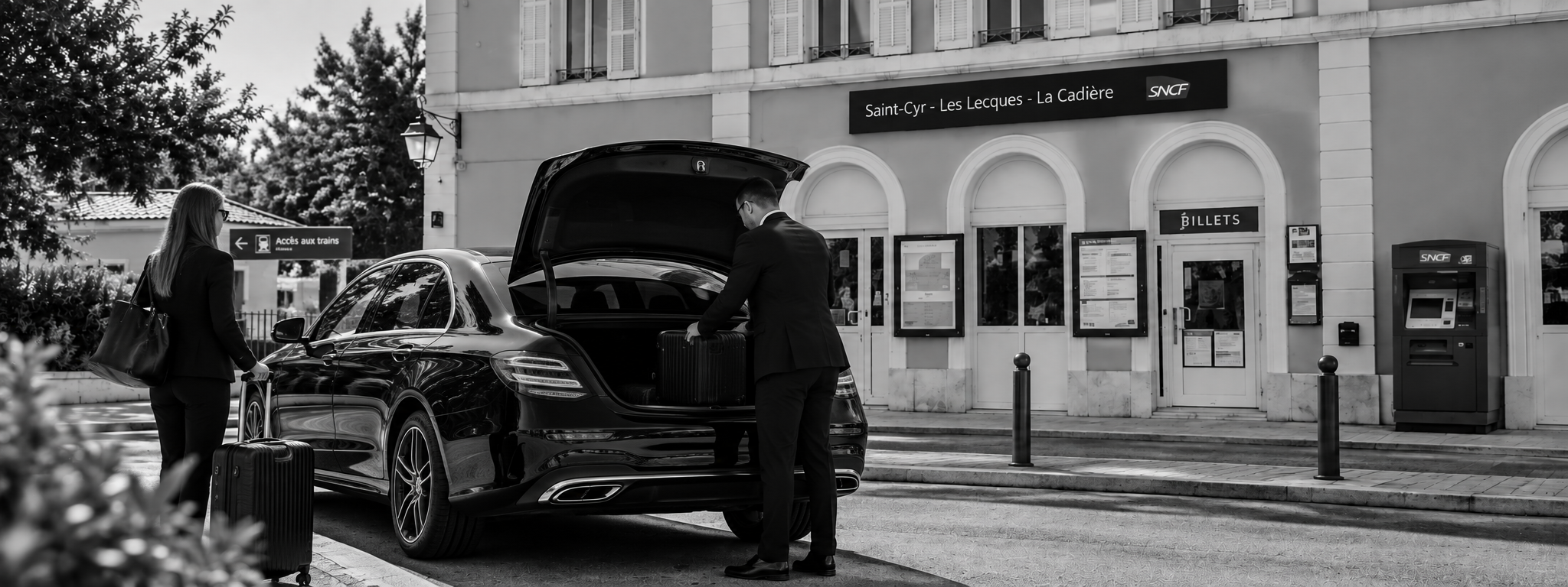 Chauffeur VTC à la Gare Saint-Cyr–Les Lecques–La Cadière