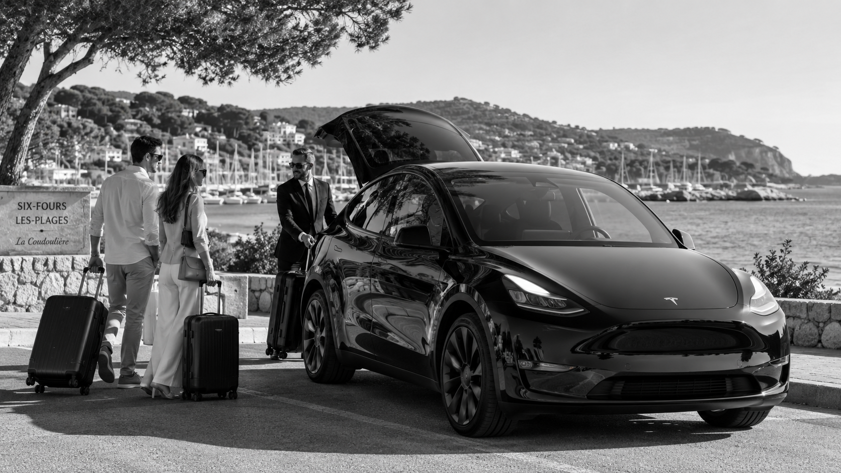Transfert Six-Fours-les-Plages vers l'Aéroport Nice Côte d'Azur