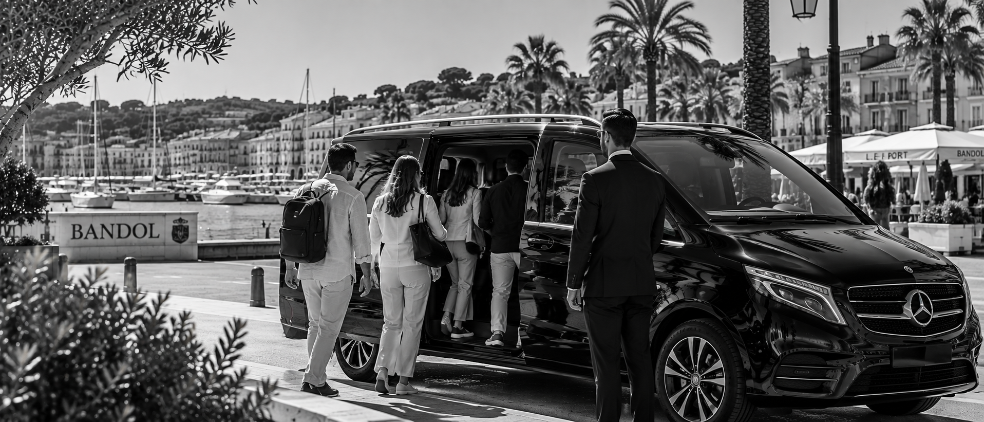 VTC à Bandol pour transfert vers la Gare de Toulon