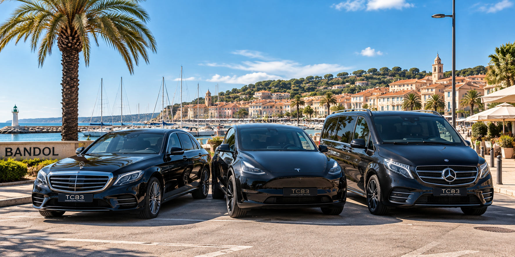 VTC à Bandol pour un déplacement avec chauffeur privé