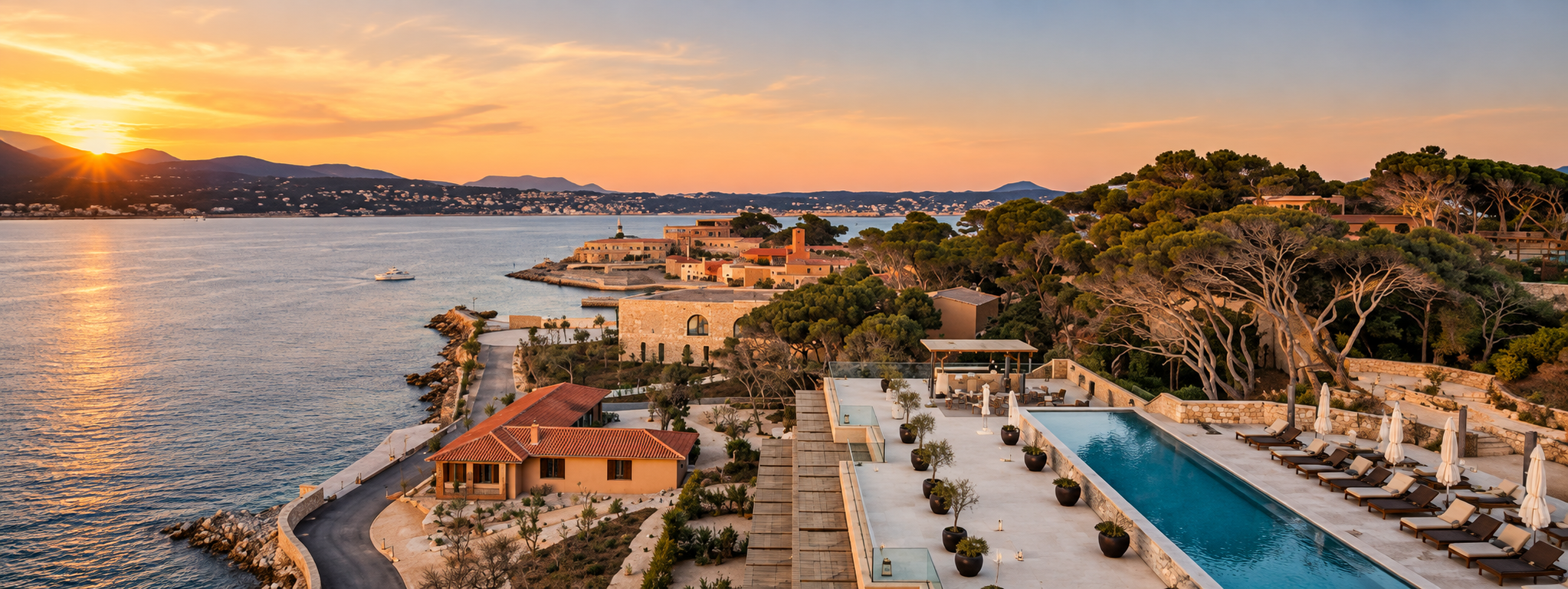 Zannier Hotels sur l'Île de Bendor à Bandol