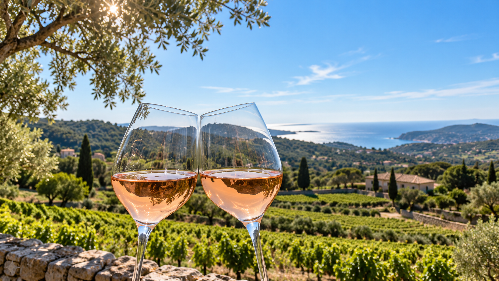 Domaines viticoles et vignobles de Bandol en Provence