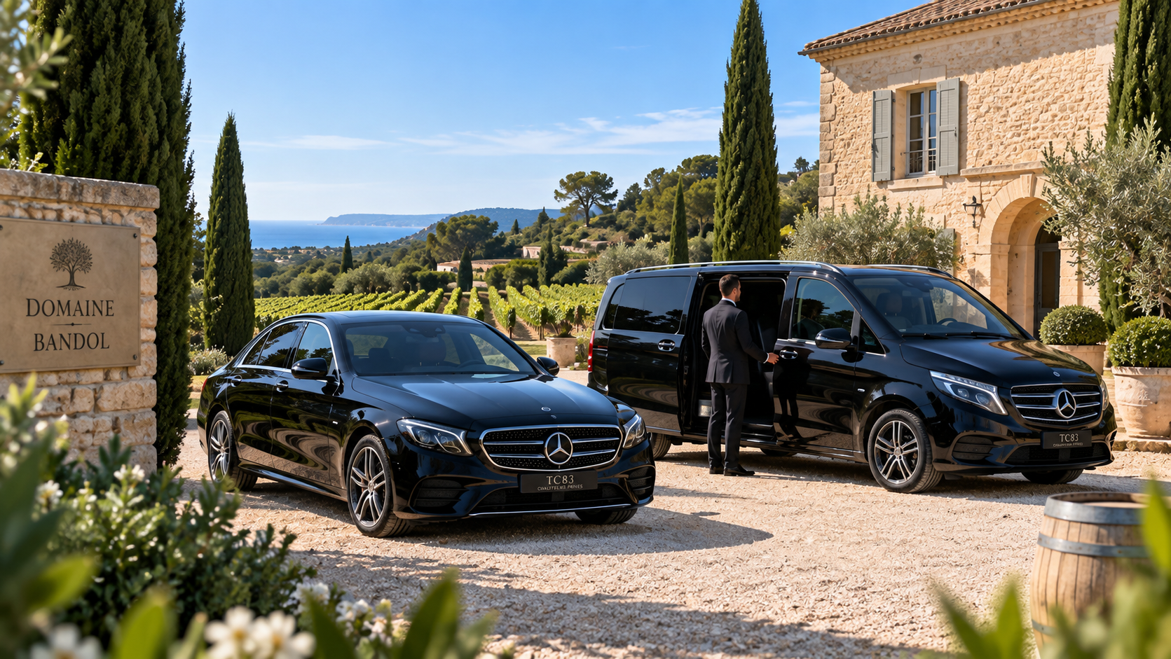 Circuit œnotouristique avec chauffeur privé dans les vignobles de Bandol