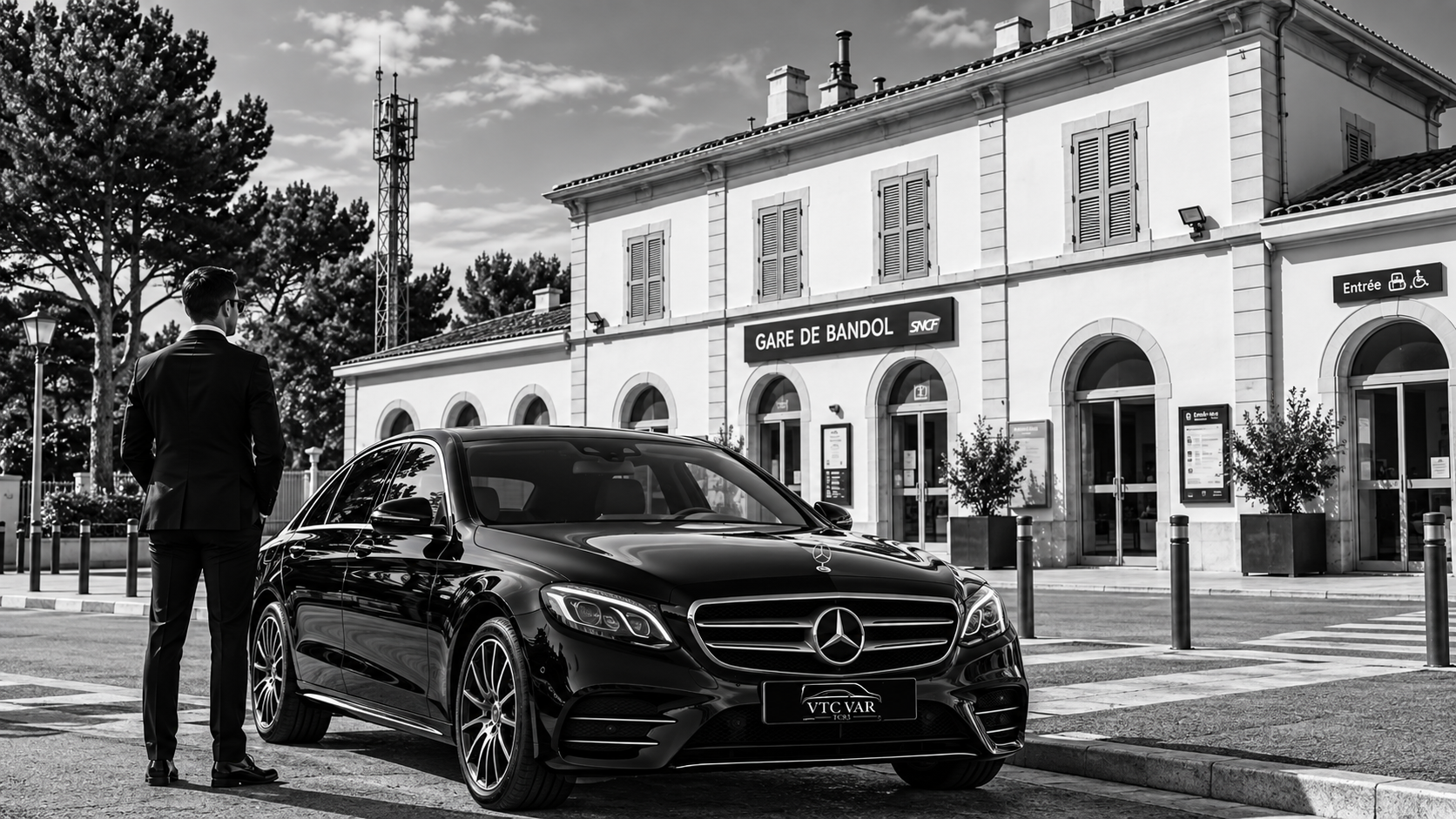 Chauffeur VTC à Bandol pour les transferts vers les gares
