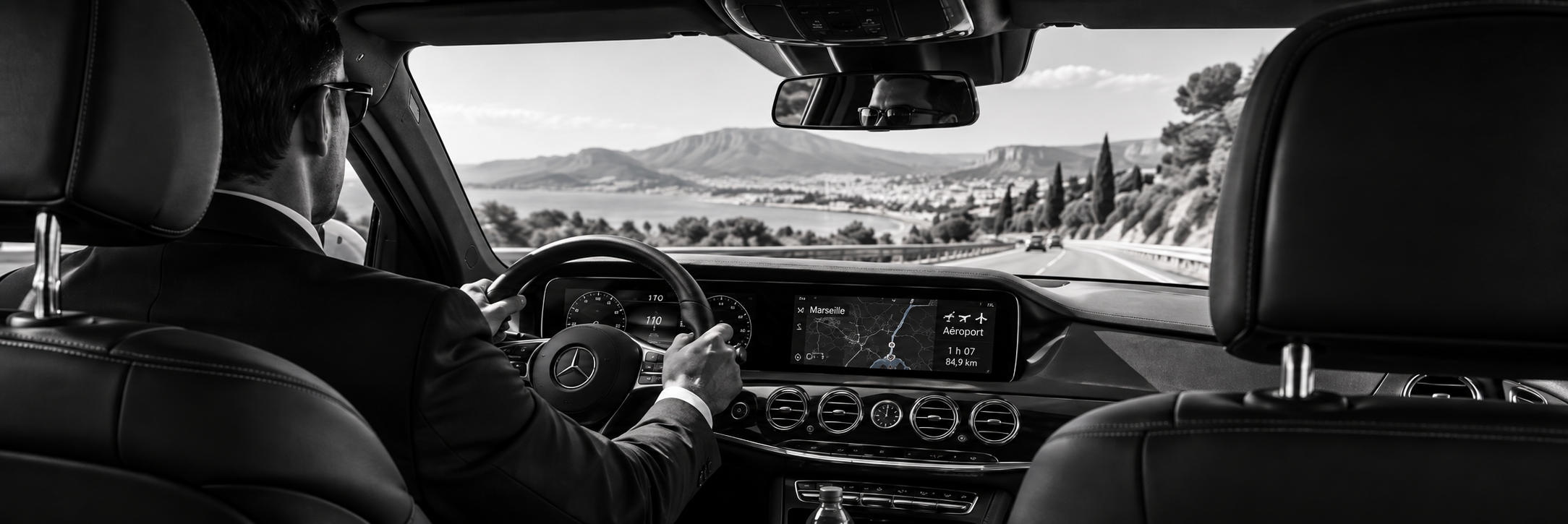 Chauffeur VTC pour un transfert de La Seyne-sur-Mer vers l’Aéroport Marseille-Provence