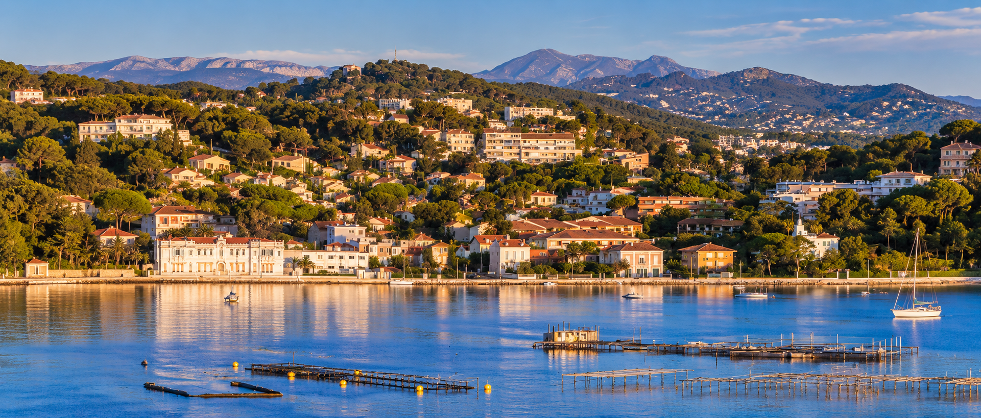 Tamaris et la corniche à La Seyne-sur-Mer