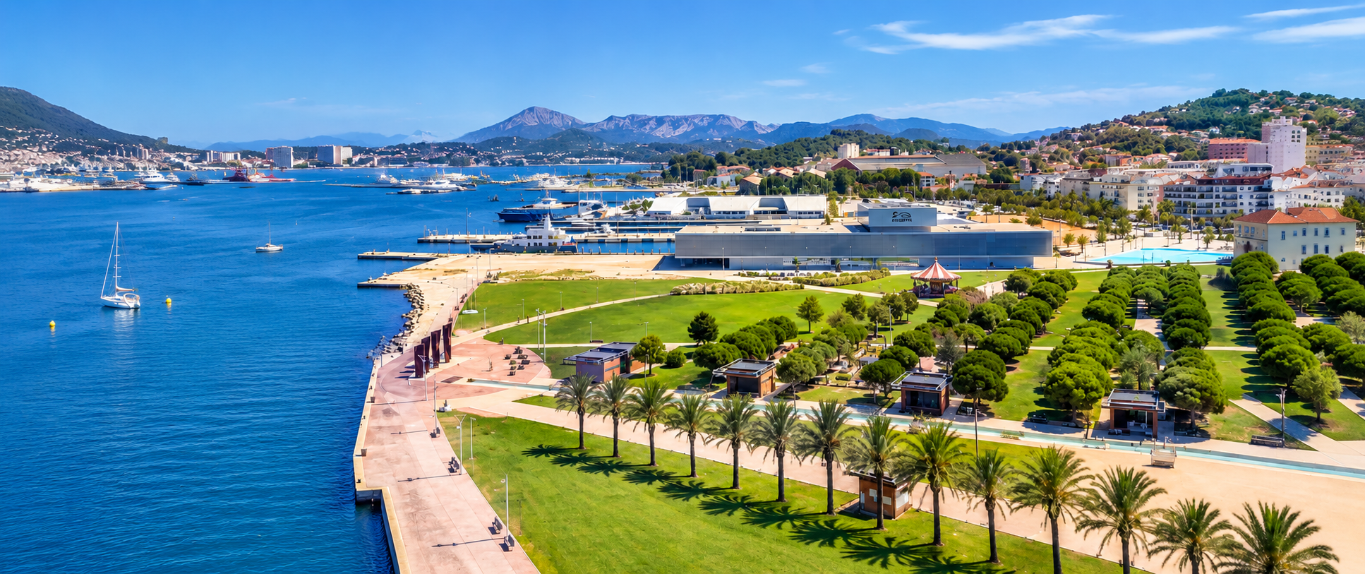 Parc de la Navale et Pont Levant à La Seyne-sur-Mer