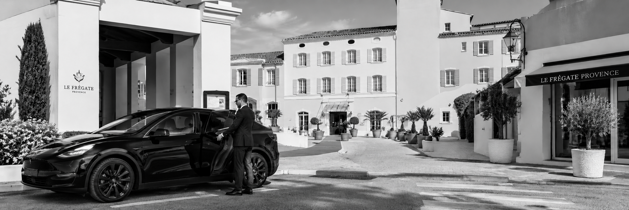 Chauffeur privé au Frégate Provence à Saint-Cyr-sur-Mer
