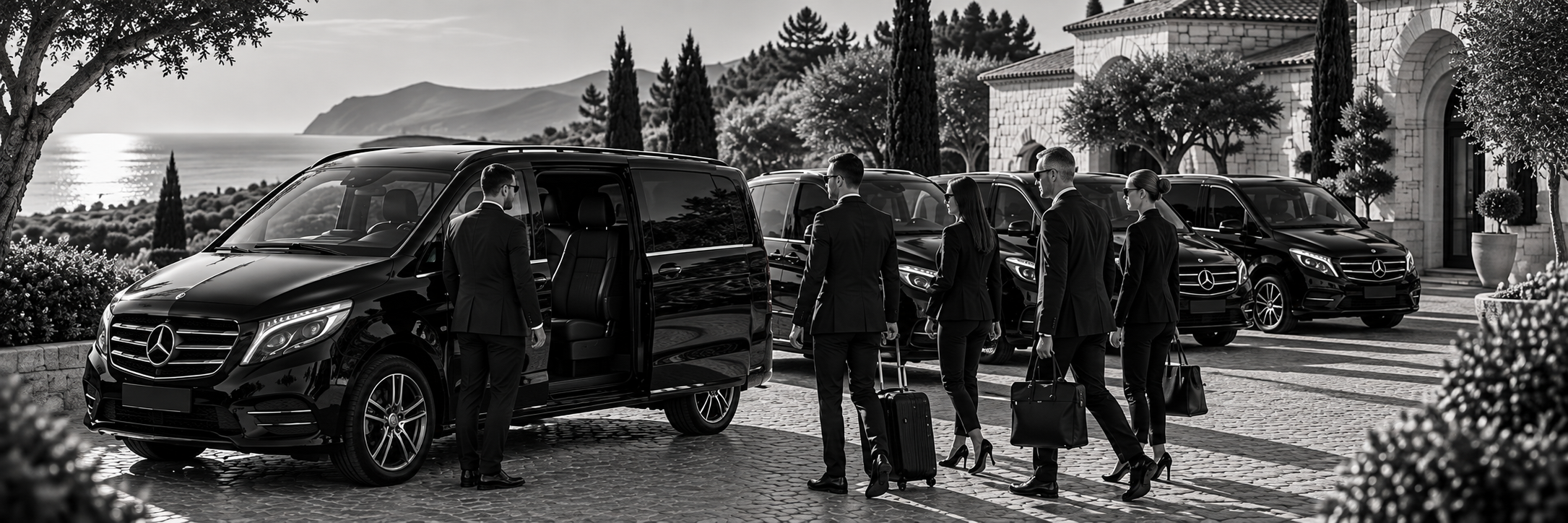 Organisation de plusieurs véhicules avec chauffeurs pour un séminaire au Frégate Provence