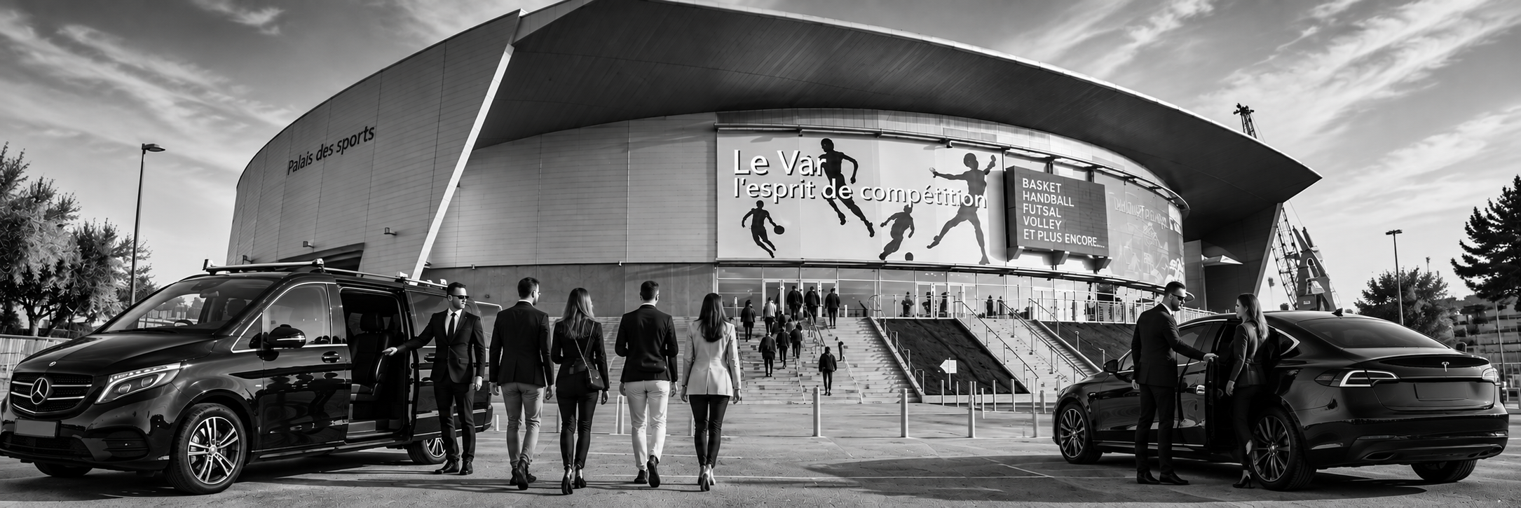 VTC et chauffeur privé pour le Palais des Sports de Toulon
